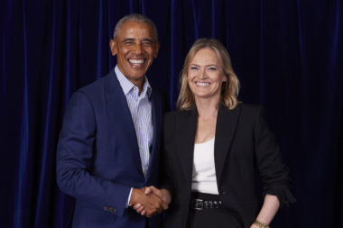 Engaging Women Director Martine Harte meets Barack Obama